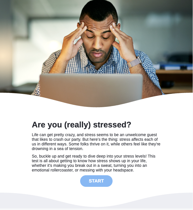 are you really stressed