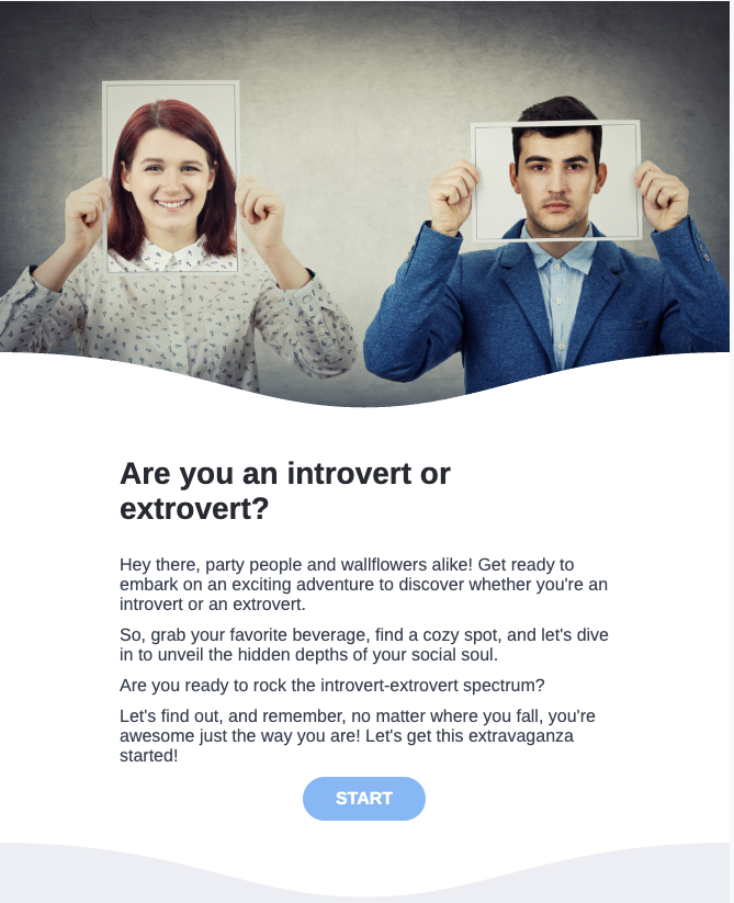 Are you an introvert or extrovert quiz